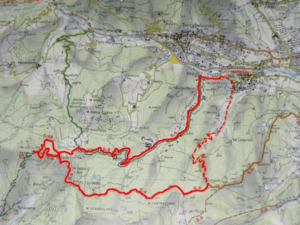 Sentiero S4 Pievebelvicino – Monte Civillina